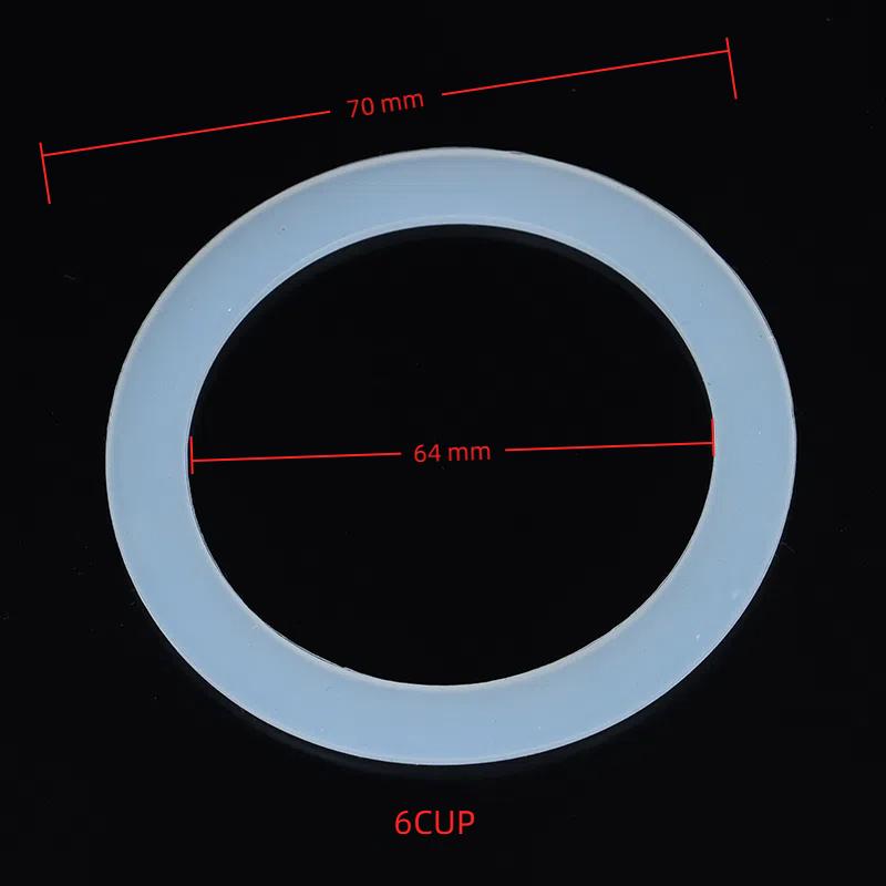 1PC Silicone Seal Flexible Gasket Ring For Moka Pot Espresso Kitchen Coffee Makers
