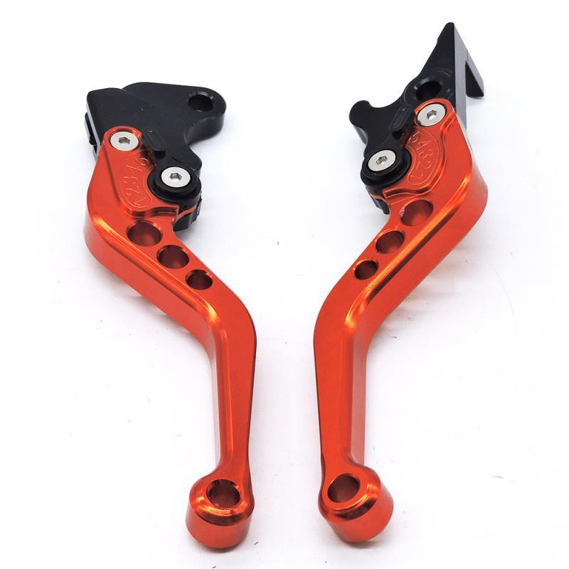 CNC Motorcycle YBR125 Disco Clutch Brake Levers and Bullhorn Handlebars