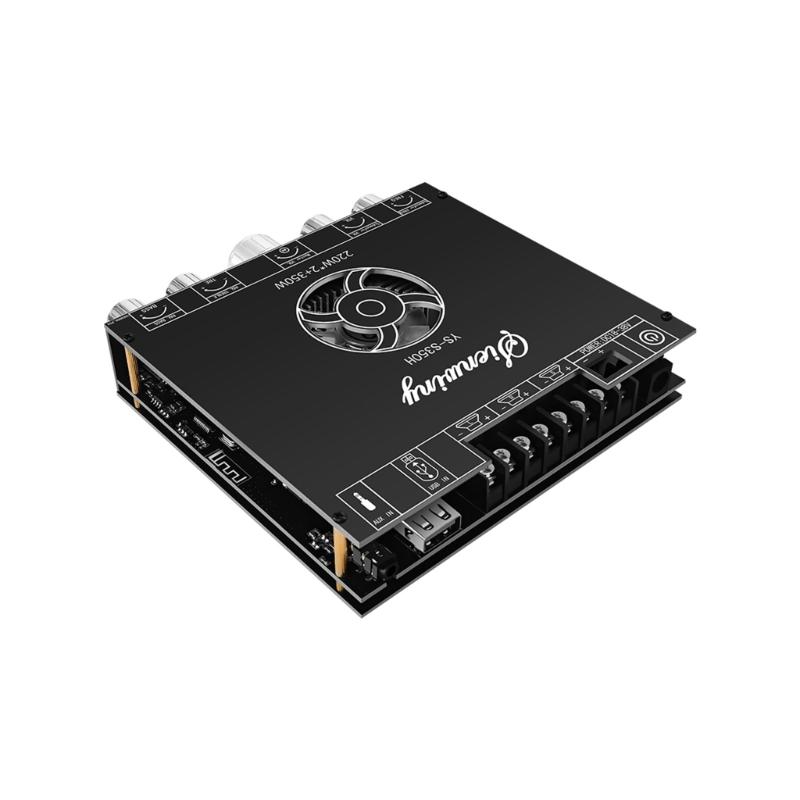 TPA3251 BT5.1 2.1 Channel Amplifier Board 220Wx2+350W Overvoltage Undervoltage Overheating Short Circuits Protections