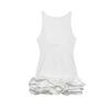 European American Women's Clothing Summer Backless Slim Flower Sleeveless Short Dress