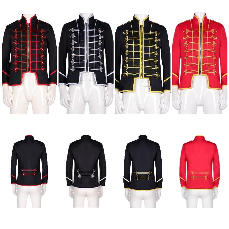 Europäisch Und Amerikanisch Halloween Weihnachten Mittelalterlicher Palast Prinz Steampunk Gothic Jacke