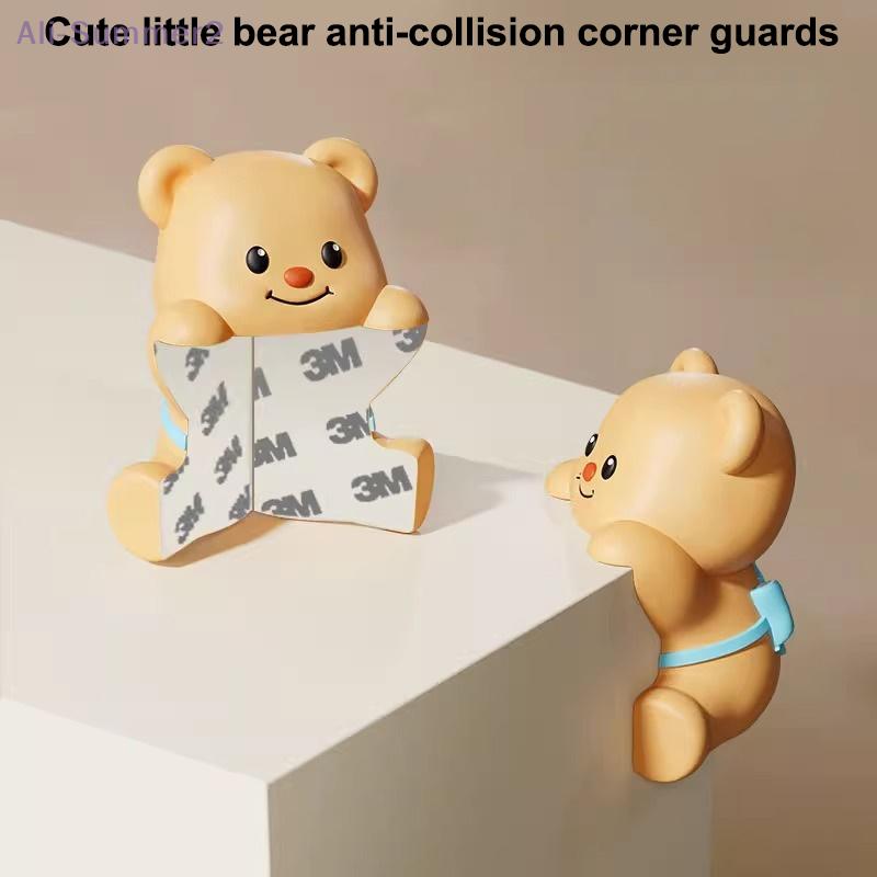 {Summer2} Creative Cartoon Cute Bear Corner Protector For Table Corners, Anti-collision And Anti-bump Protective Cover