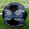 Leicester City Football Indoor Soccer Ball Colorful Machine Stitched PVC Size 5 Team Training Competition Ready Durable High-Bounce Cool Sports Gift