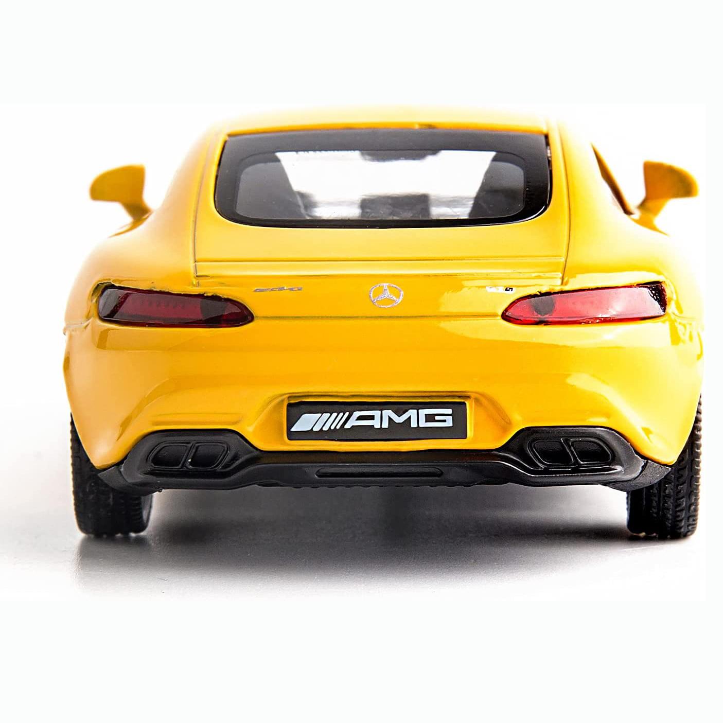 1/36 масштаб литья под давлением модель автомобиля из сплава Benz AMG GTS модель — фото 6
