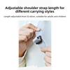 Double-layer Water Bottle Bag Adjustable Shoulder Strap Cup Sleeve Pouch  Hiking