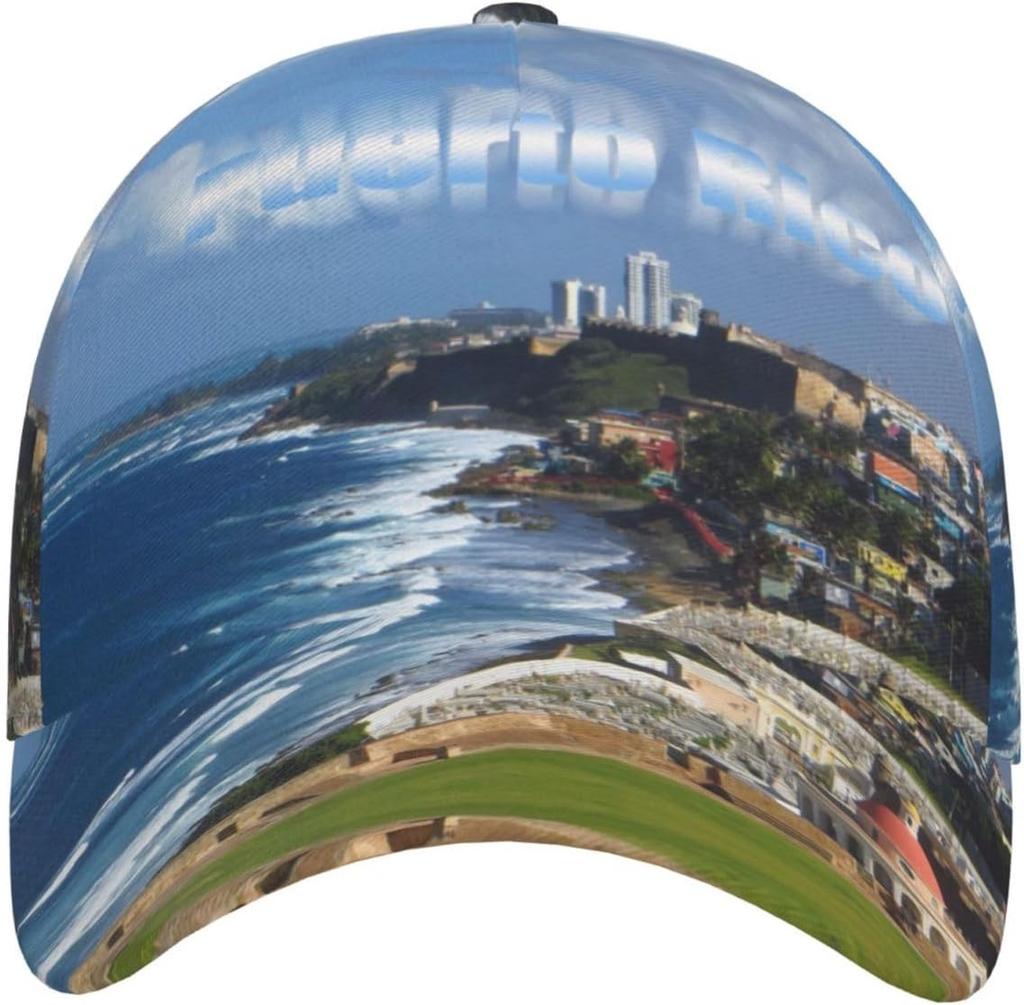 Puerto Rico Flag Cap Puerto Rico Baseball Cap Puerto Sun Hat Adjustable Cap Flag Hat Trucker Hat for Women Men