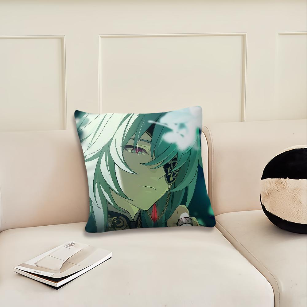 Game Honkai Star Rail Tribios cushion cover Pillow Cover Decoration Room Home Sofa living Office Car Nordic Simplicity