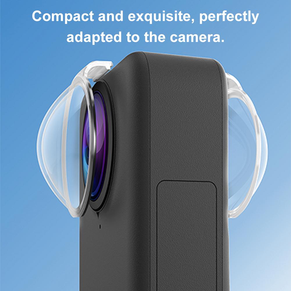 Lens Guards for DJI Osmo 360, PC Lens Protector Cover with Anti-Reflective Coating Cover for Osmo 360 Accessories (PC Material)