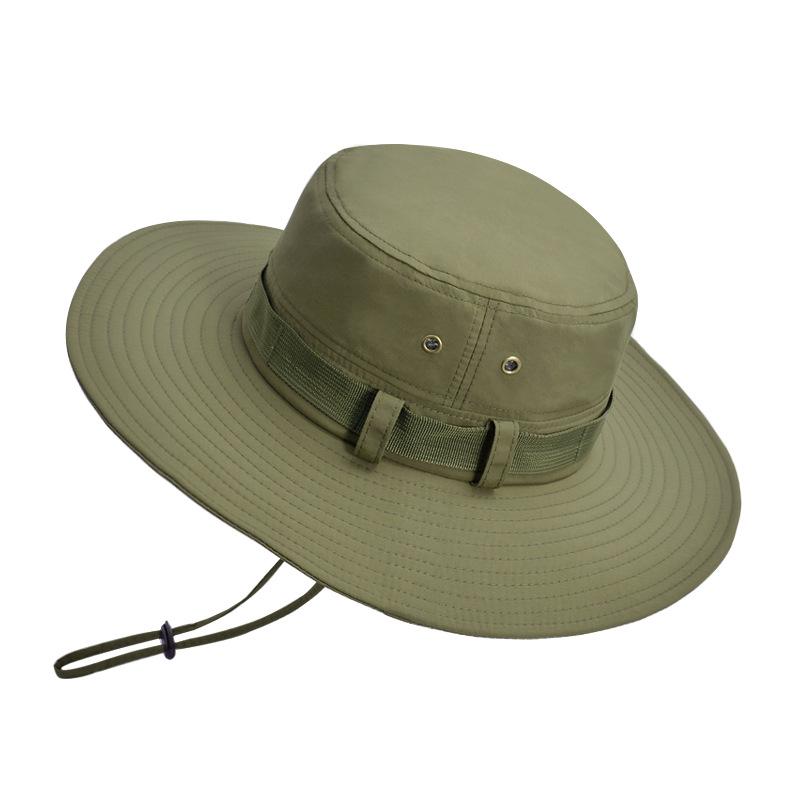 

9232 new summer breathable bucket hat big eaves sun hat spring and autumn men s and women s outdoor mountaineering sun hat