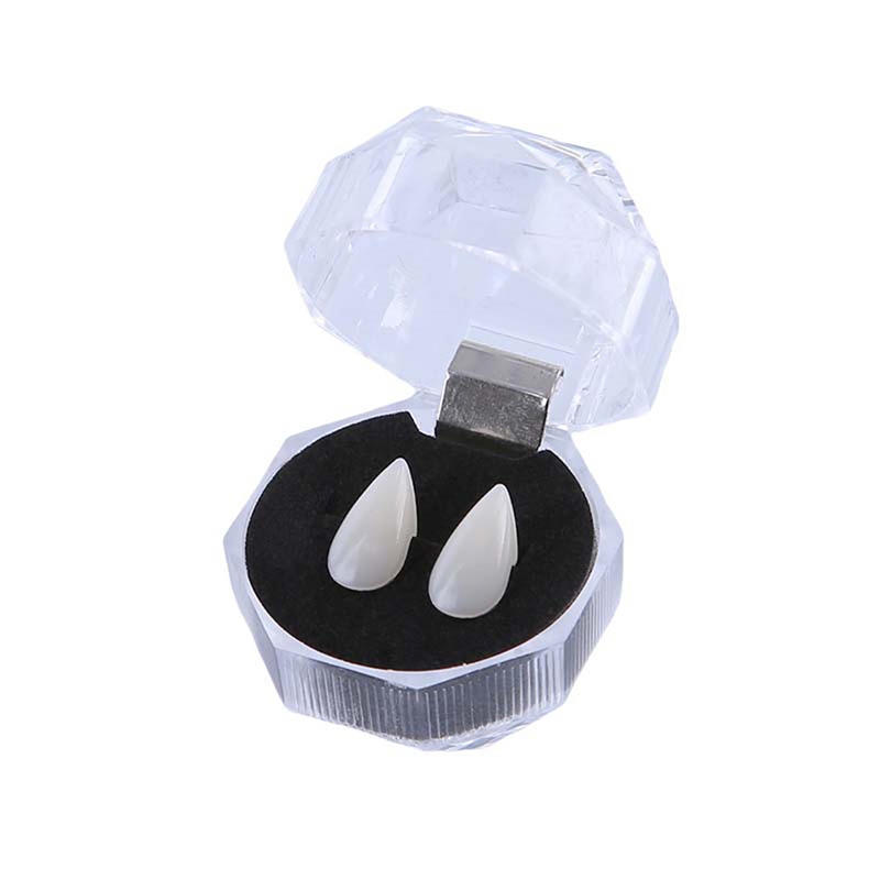 Creative Vampire Teeth Fangs Dentures Cosplay Props Halloween Costume Props Party Favors