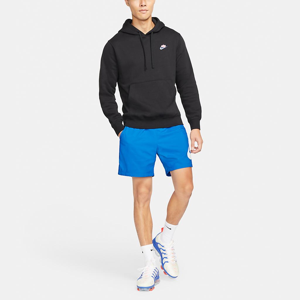 Nike Sportswear Pullover Hoodie With Fleece Men Tops Black DM2200-010