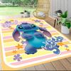 1 Stück Lilo und Stitch-(30)_01 Teppich Läufer, Schlafzimmer und Spielzimmer Langlebig, Fleckenbeständig und Leicht zu Reinigen, Wohnzimmer