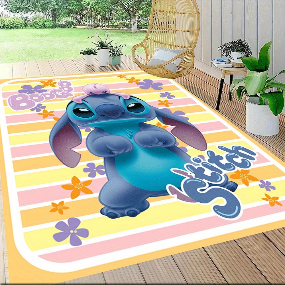 1 Stück Lilo und Stitch-(30)_01 Teppich Läufer, Schlafzimmer und Spielzimmer Langlebig, Fleckenbeständig und Leicht zu Reinigen, Wohnzimmer