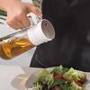 550ml 2 In1 Oil Sprayer Food Grade Glass Olive Oil Dispenser Sauce Seasoning Container  Barbecue