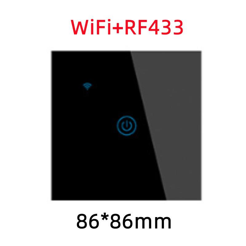 Tuya WiFi Smart Home Light Control Touch Switch - US & EU Standard, Voice-Enabled