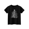 Children's Short Sleeve Neck T-Shirt Animal Print Daily Casual Top