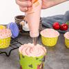 50/100PCS Disposable Pastry Bag Piping Bag Fondant Cream Squeeze Cream Bag Cake Decorating Nozzle Bakery Bakeware Kitchen Tools