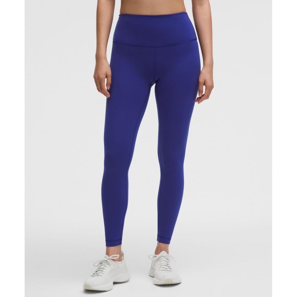 Lululemon Wunder Train High Rise Tight 25  Deep Sea Blue
