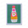 Japanese Hot Chilli Sauce Canned Tomato Wall Art Painting Nordic Poster And Print Risograph Pictures for Living Room Home Decor
