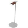 Headphone Stand Aluminum Alloy Headset Holder Earphone Stand with Supporting Bar 10cm Solid Base Silver