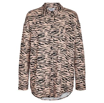 Noisy May Ripple Oversized Long Sleeve Shirt