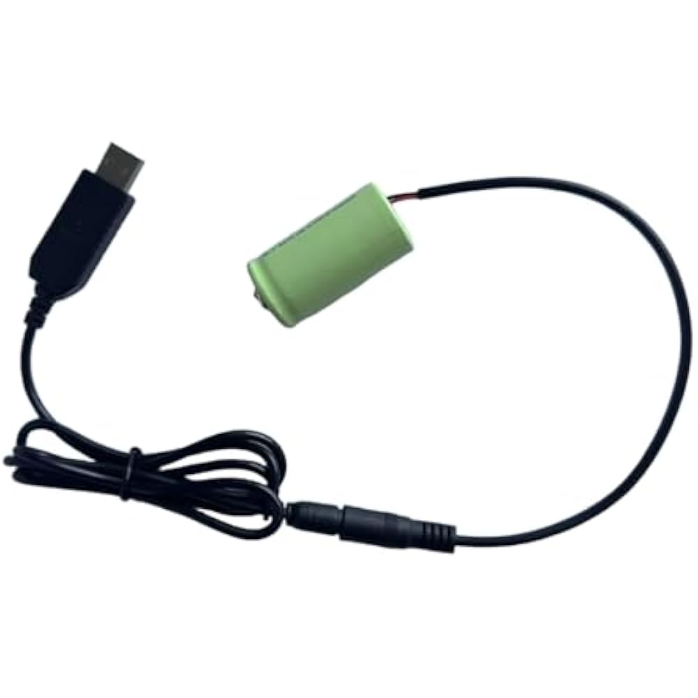 USB To C Cell Dummy Battery 5V To 1.5V Converter with 4 Ft Cable Continuous USB Power for Lantern...