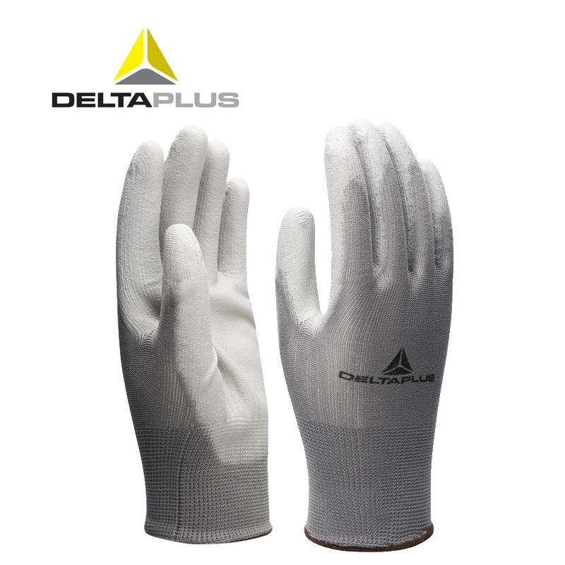 

Delta PU Coated Labor Protection Gloves - Wear-Resistant, Breathable Work Gloves for Construction & Industrial Use 8 inch
