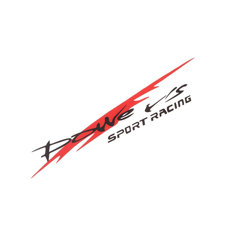 30X5.5Cm Yarış Geliştirme Araba Çıkartması Şık Power'S Yarış Geliştirme Spor Çıkartması Araba Yansıtıcı Su Geçirmez Çıkartma