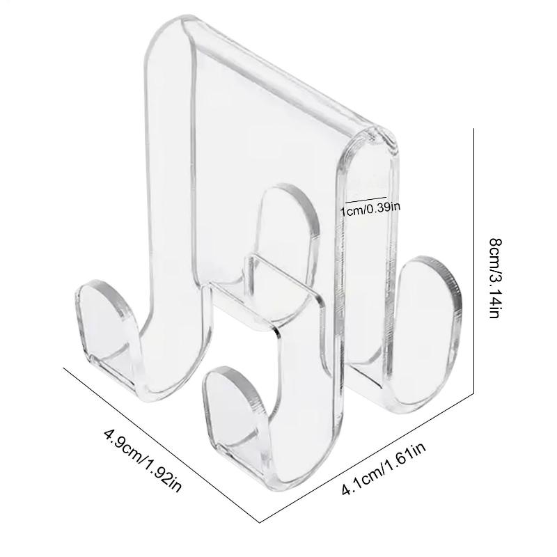 1Pcs Shower Towel Hooks For Glass Glass Door Hanger Hooks Space-Saving Shower Door Hooks For Clothes Towels Washcloths And Robe