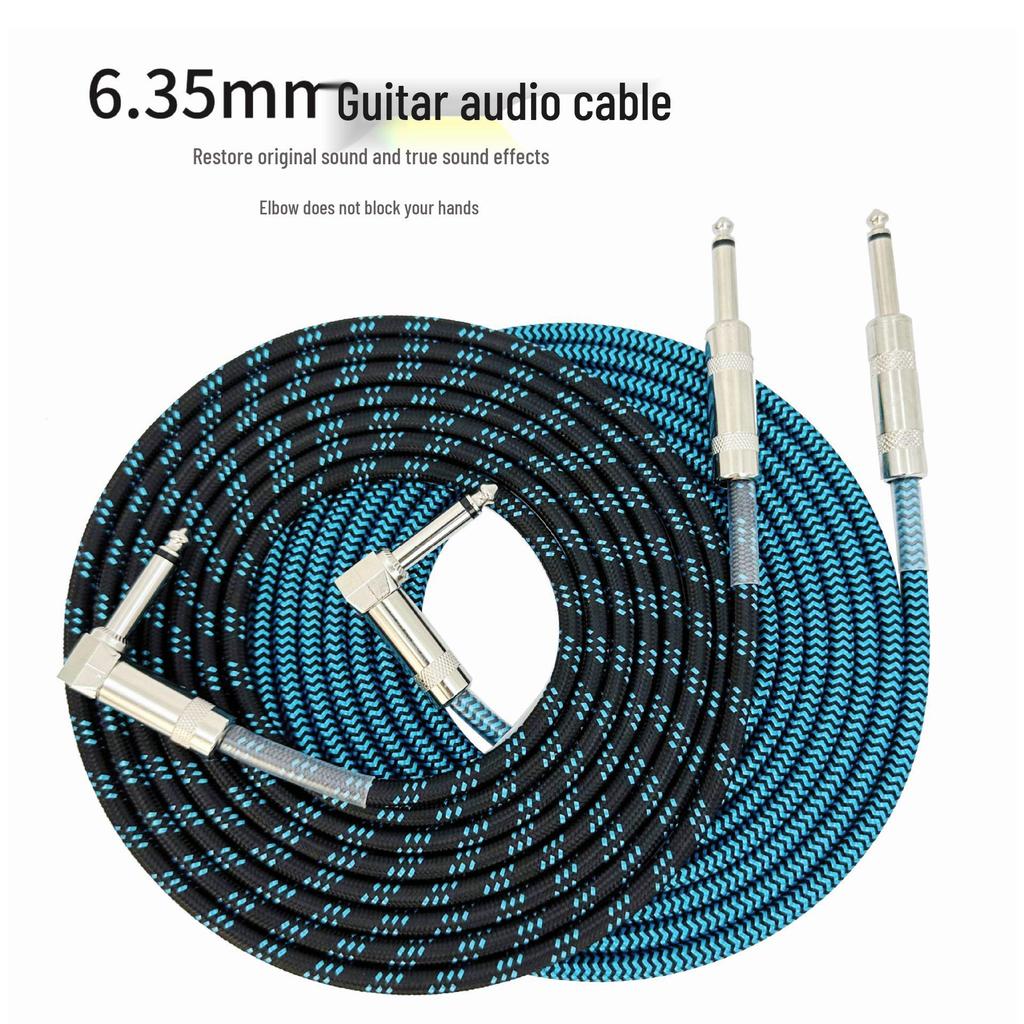 Shielded Noise-Reduction 3m Guitar and Bass Cable