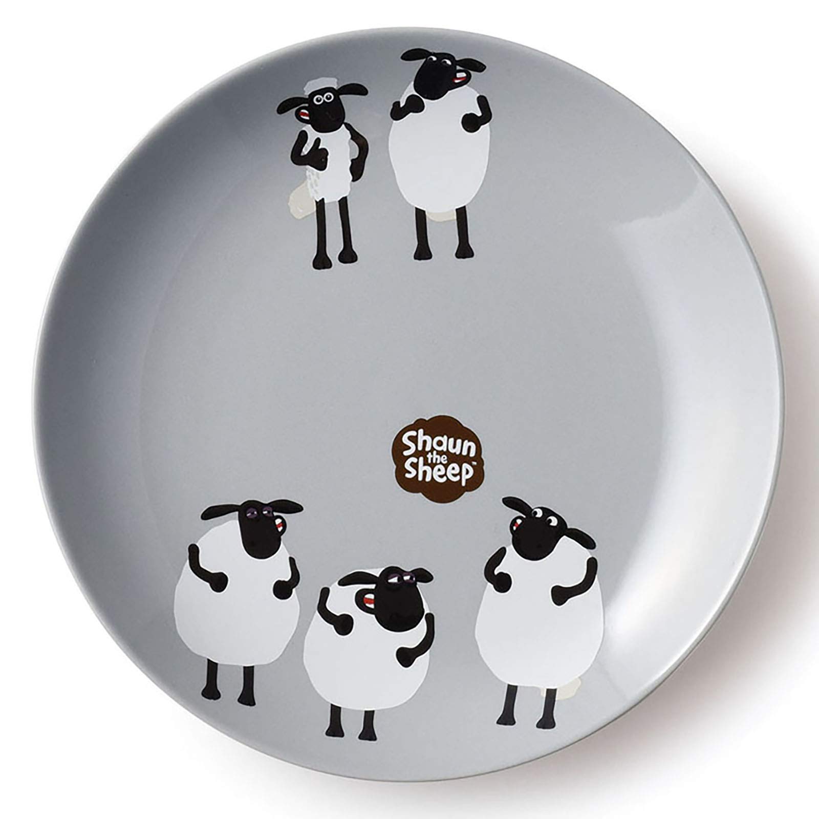 Aito the Shaun Mino Made in 245016  Shaun Sheep  Plate, Talk, Ware, approx. 17cm, Japan,