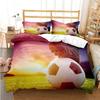 Football Bedding Sets Soccer 3D Duvet Cover Bedding Set Comforter Linen Pillowcases Home Decor Single Double Twin King Queen