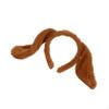 Adorable Dog Ear Hairband Plush Headband Cosplay Headwear For Kids School Event