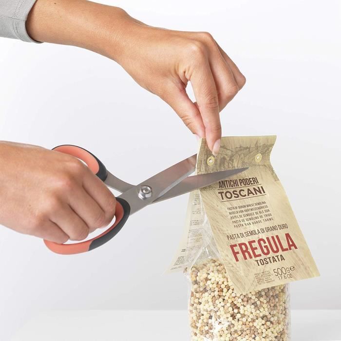 Ciseaux de cuisine - Brabantia - 121746 - Terracotta Pink - Inox - Antidérapants