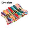 Embroidery Thread Cross Stitch 100/200/447 Colors Embroidery Line Polyester Cotton Thread Home Sewing Skeins DIY Craft Thread