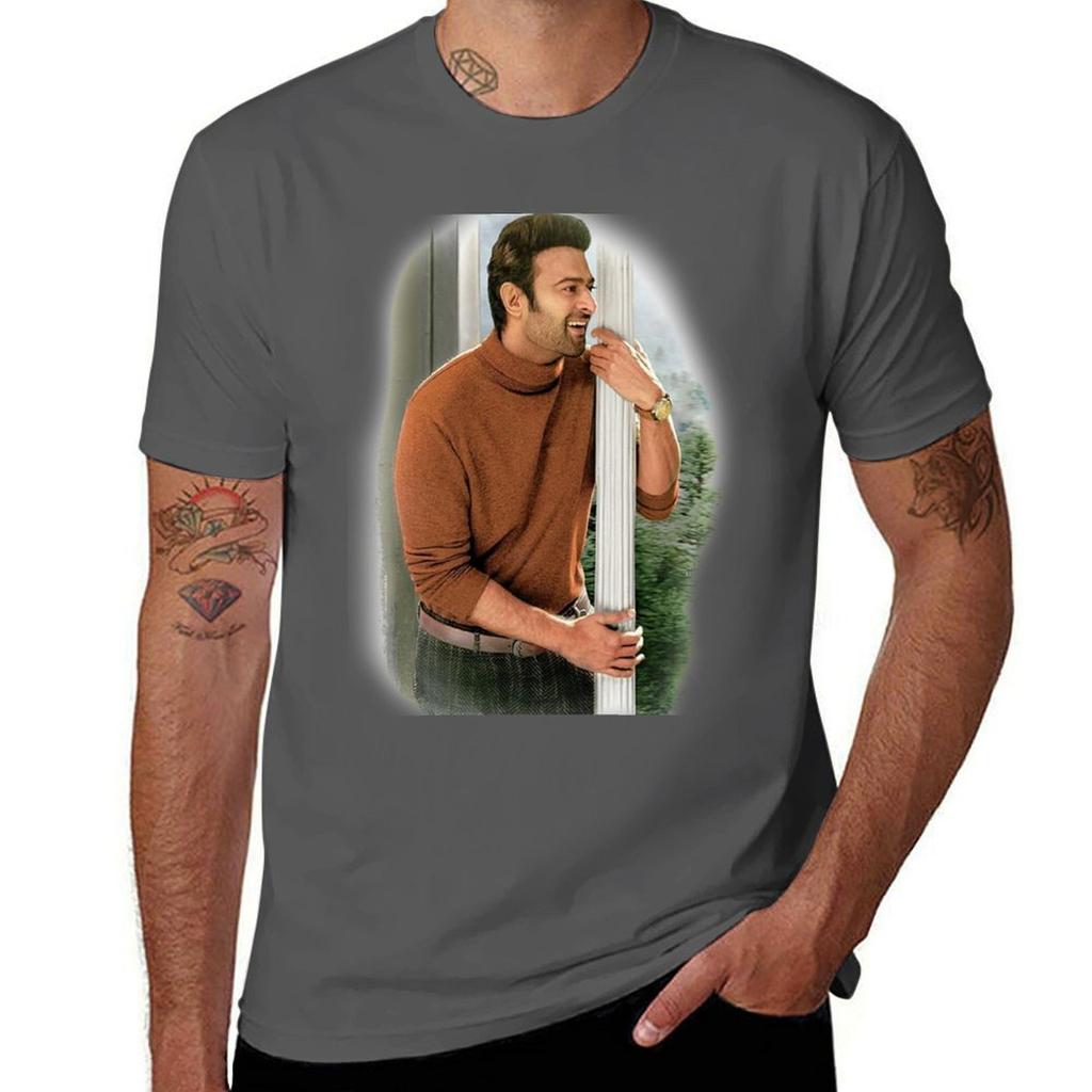 Radhe Shyam Prabhas Tshirt Tshirt Plus Size Everyday Tee Shirt