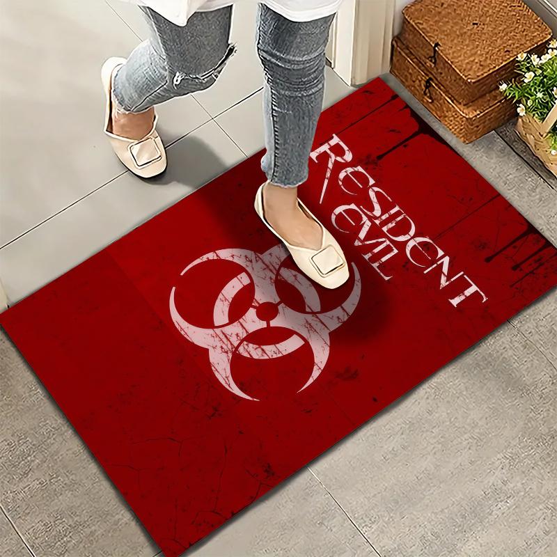 Resident Evil Carpet Rug for Living Room Bedroom Home Sofa Decoration,Kids play Nonslip Floor Mat