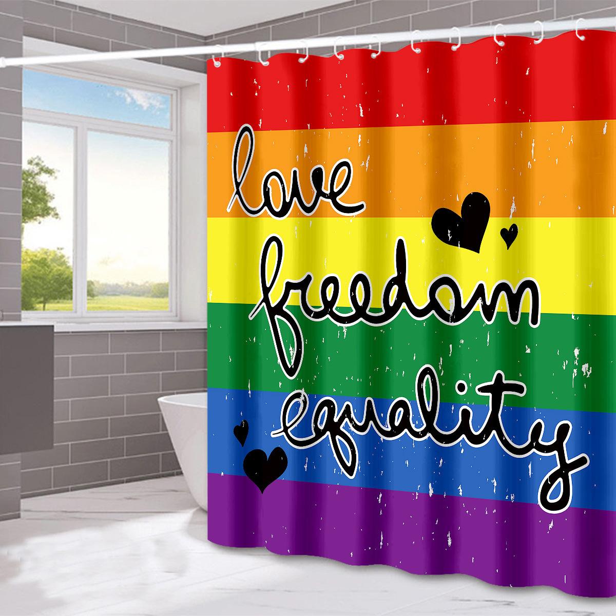 

JINRUN Потовщена водонепроникна завіса для ванної кімнати Завіса для душу, що захищає від плісняви, Завіса для душу, завіса для душу, Завіса для ванної кімнати, без перфорації 90*180cm