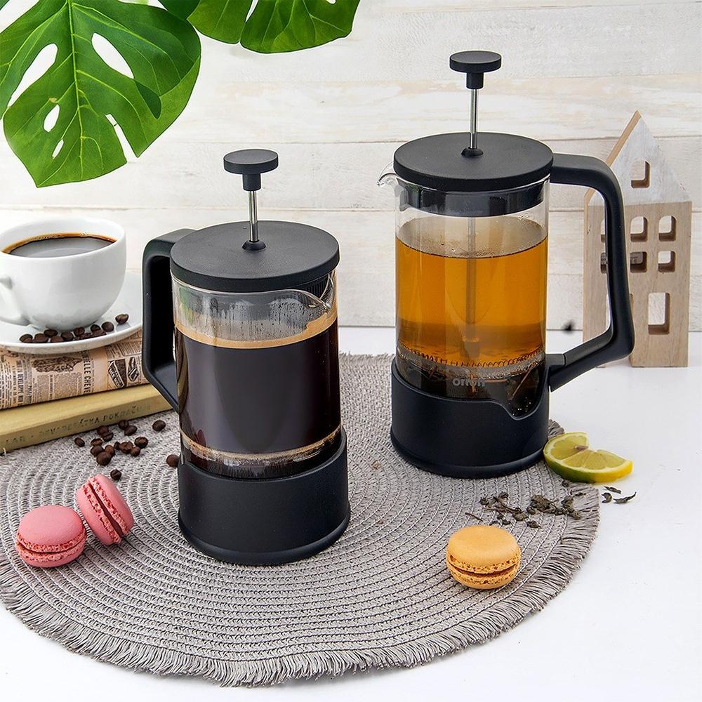 Glass Piston Coffee and Tea Maker 1 L