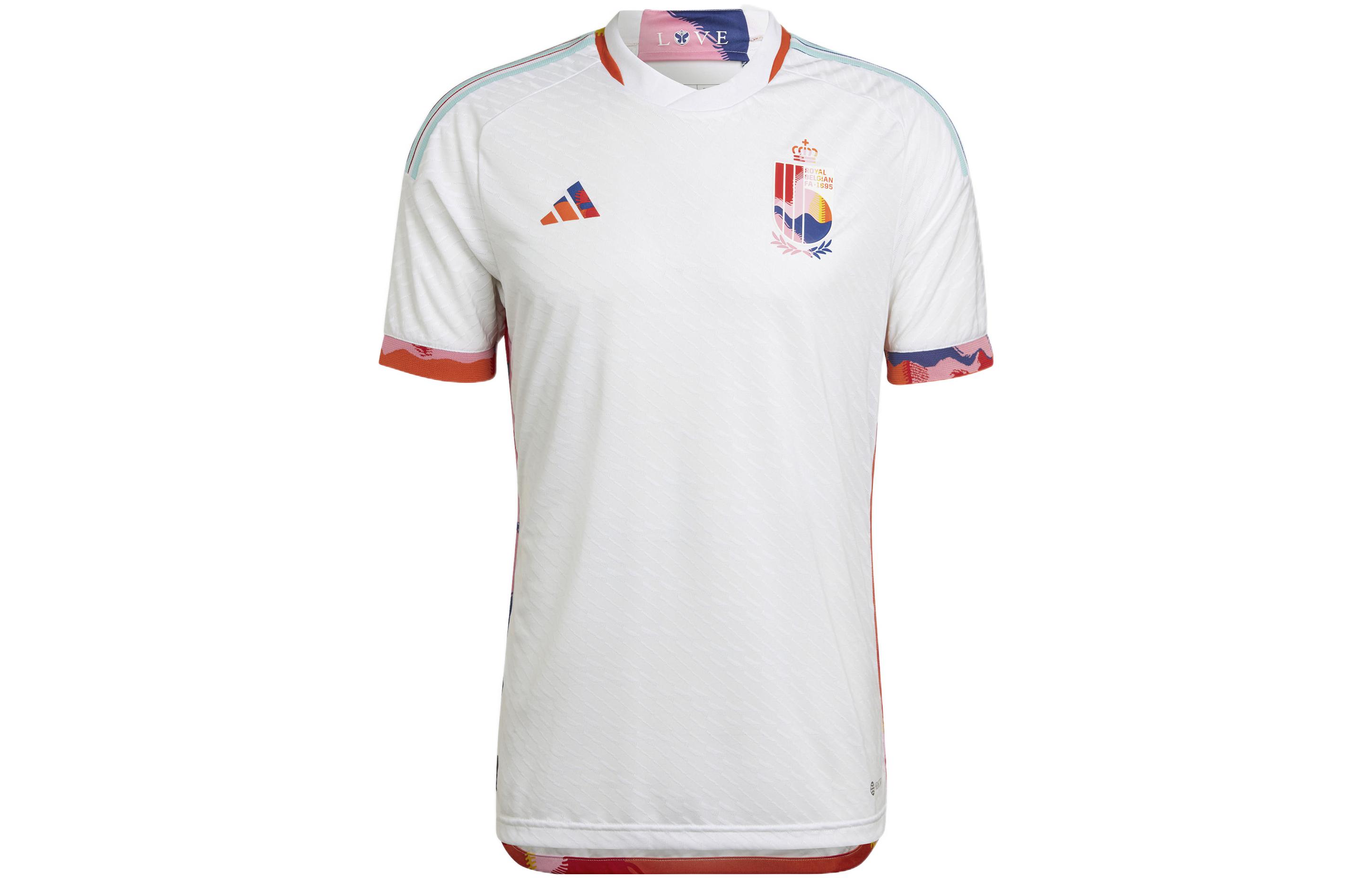 Мужские белые футбольные майки Adidas умеренного прямого кроя HD9416 S