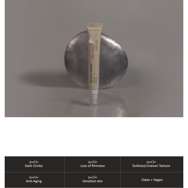 haruharu wonder - Black Rice Bakuchiol Eye Cream