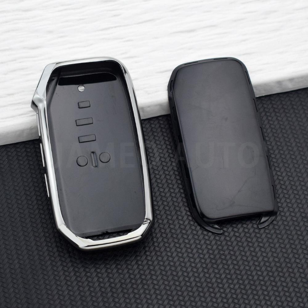 9 Buttons Tpu Car Key Case Cover Fob Shell For Kia K8 K5 Dl3 Ev6 Sorento Mq4 Carnival Sedona K7 V6 Scratch-Resistant Key Cases