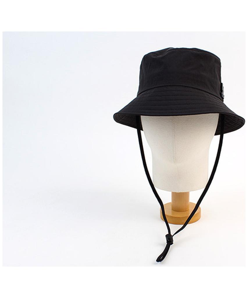 Yunibeosyeolkemiseuteuli String Black Poly Bucket Hat Poly Bucket Hat