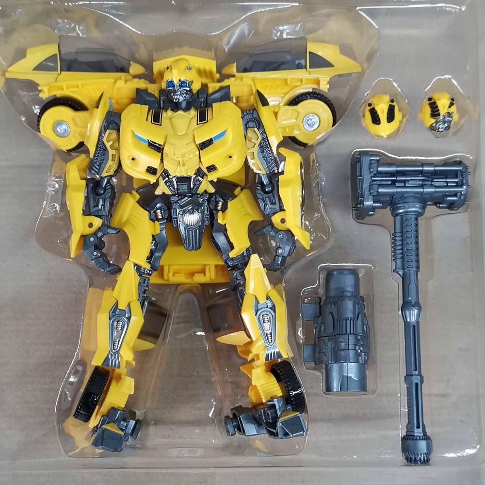 Transformation Toys Yellow Bee Hornet Warrior Movie Action Alloy Figure Robot Beetle Deformation Model Gifts BAIWEI TW1025 SS49 Kid Friendly