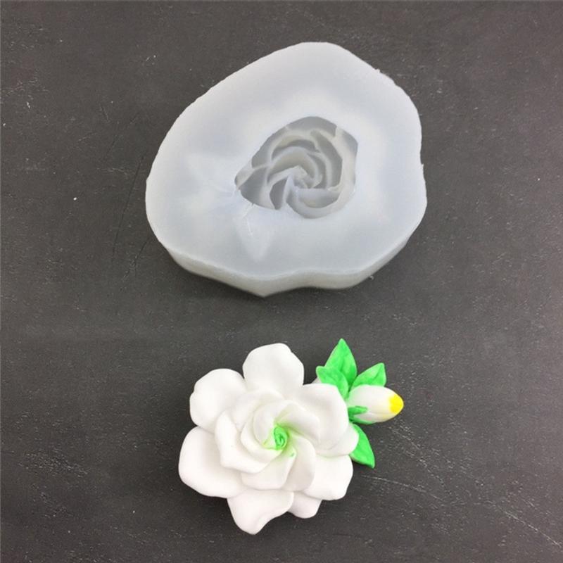 Gardenias Jasmine Silicone Chocolate Mould Cake Decorating Baking Accessories