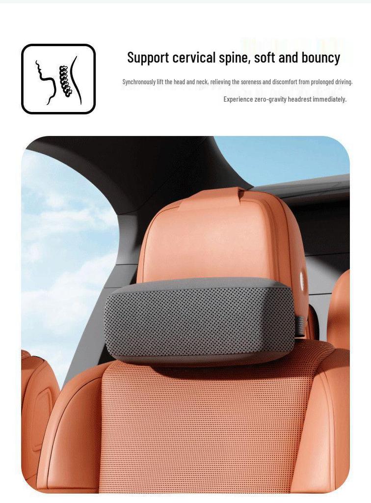 Car Lumbar Support Pad for Tailbone Protection and Driver Comfort