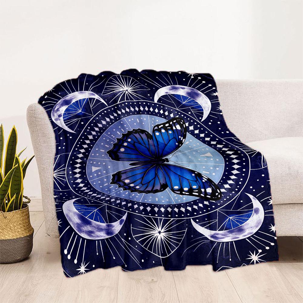 Cosmic Butterfly Mandala Blankets are suitable for living rooms, bedrooms, camping, and other places, making them an ideal choice for gifts.