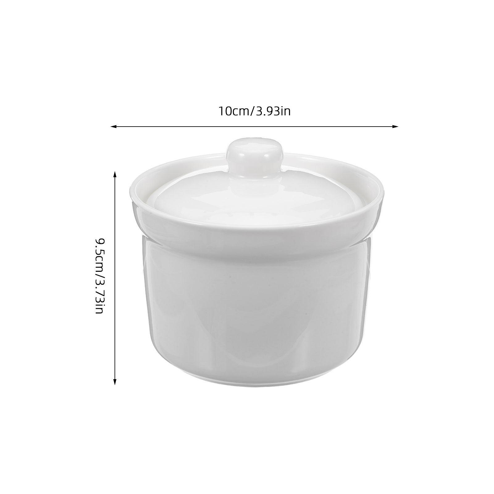 Ceramic Stew Bowl with Lid Premium Porcelain Soup Pot for Home Kitchen Use Stewing Soups Bird s Nest Cooking Bowl Gift Ready