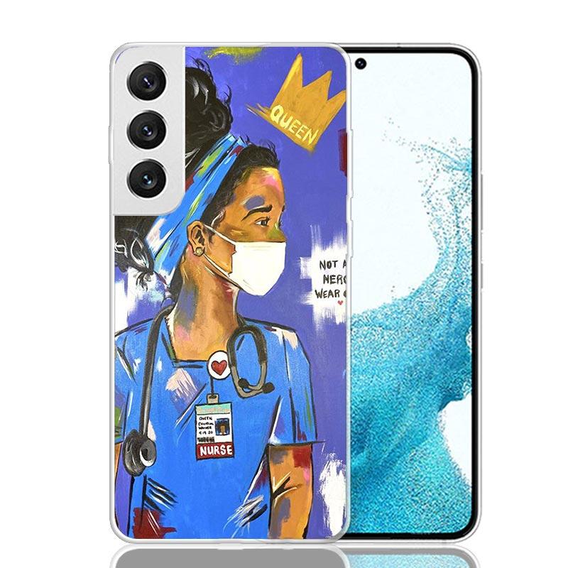 

Medicine Nurse Doctor Phone Case For Samsung Galaxy S25 S24 S23 S22 S21 FE S20 Ultra S10 Plus Art Customized Coque Capa S24 S23 Samsung S24