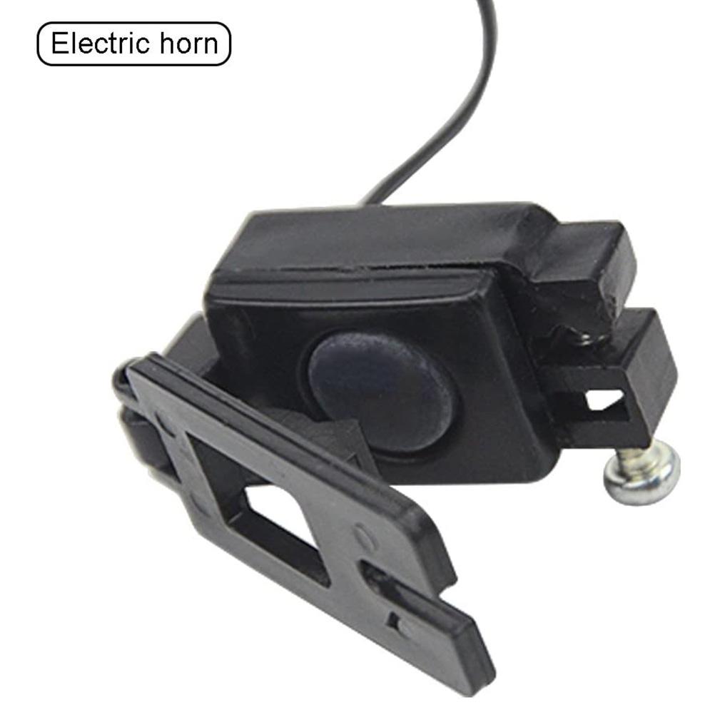 Luce di Svolta Multifunzionale a 7 LED Fanale Posteriore per Bici Clacson Elettrico Luce Freno Accessorio Sicuro per Ciclismo Notturno black